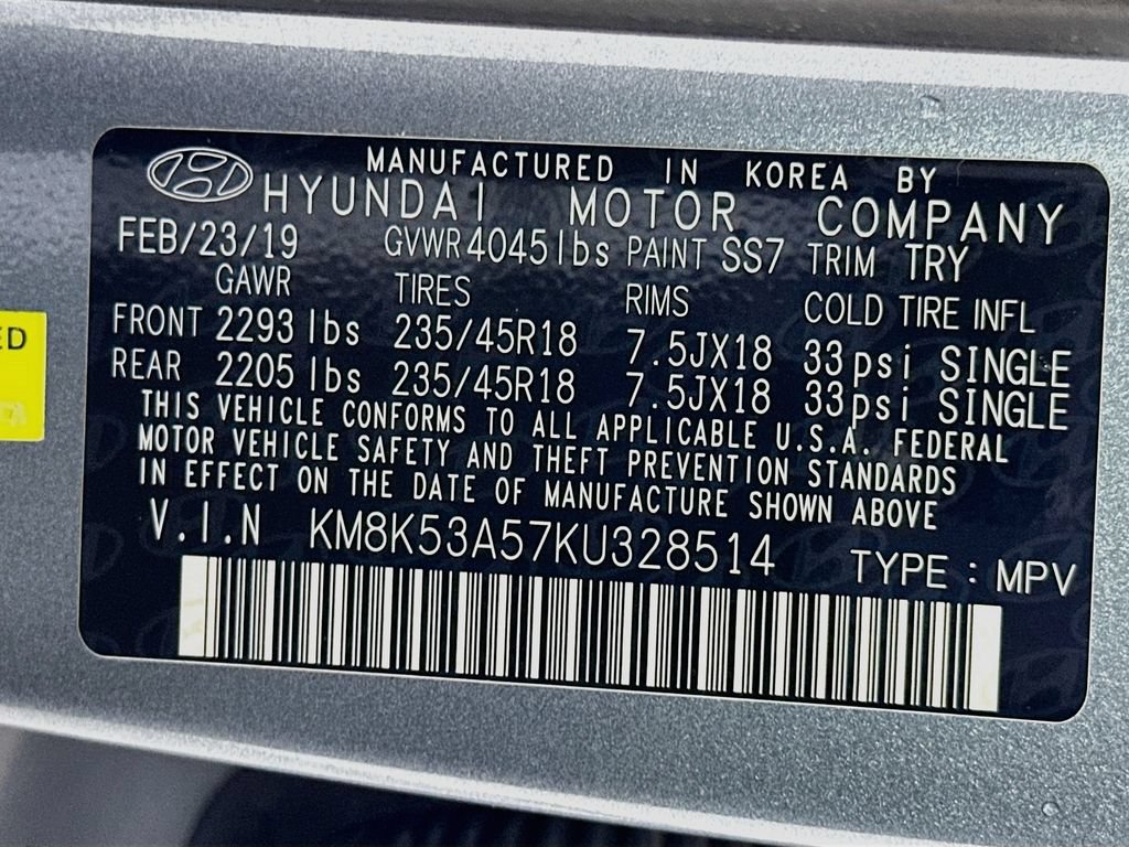 Used 2019 Hyundai Kona Ultimate FWD image 32