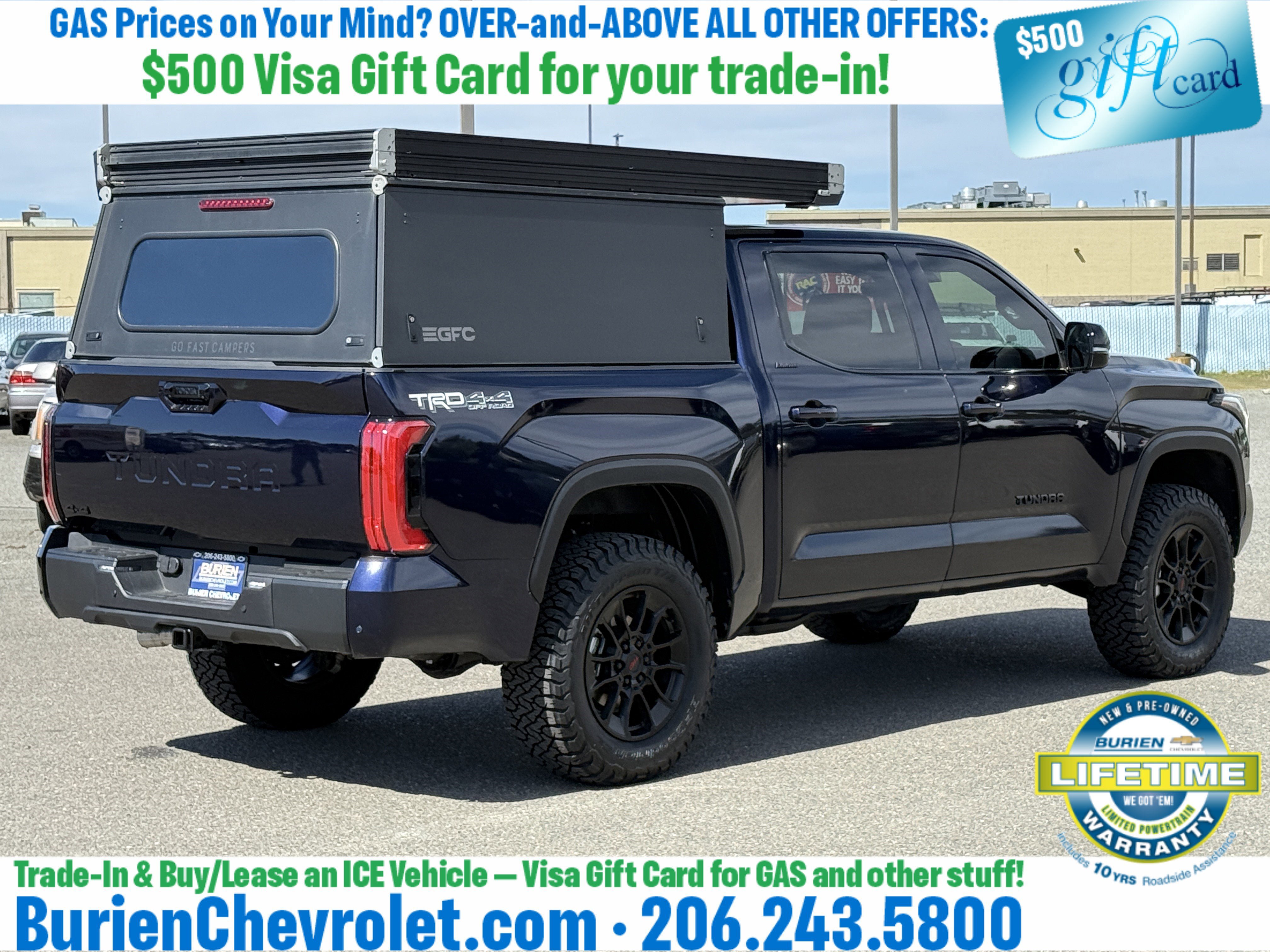 Used 2025 Toyota Tundra Limited w/ TRD Off-Road Package AWD/4WD image 5