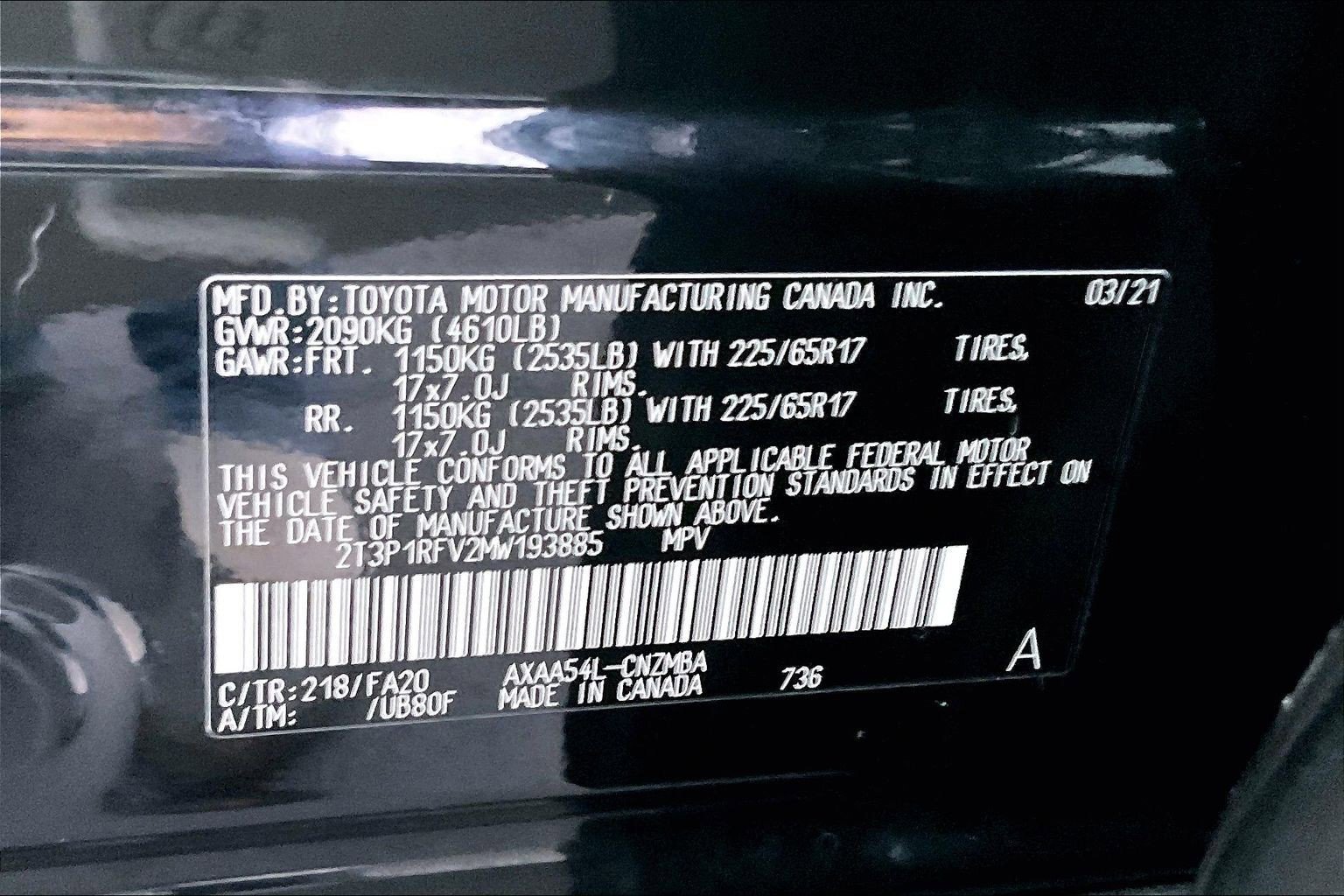 Used 2021 Toyota RAV4 XLE image 31