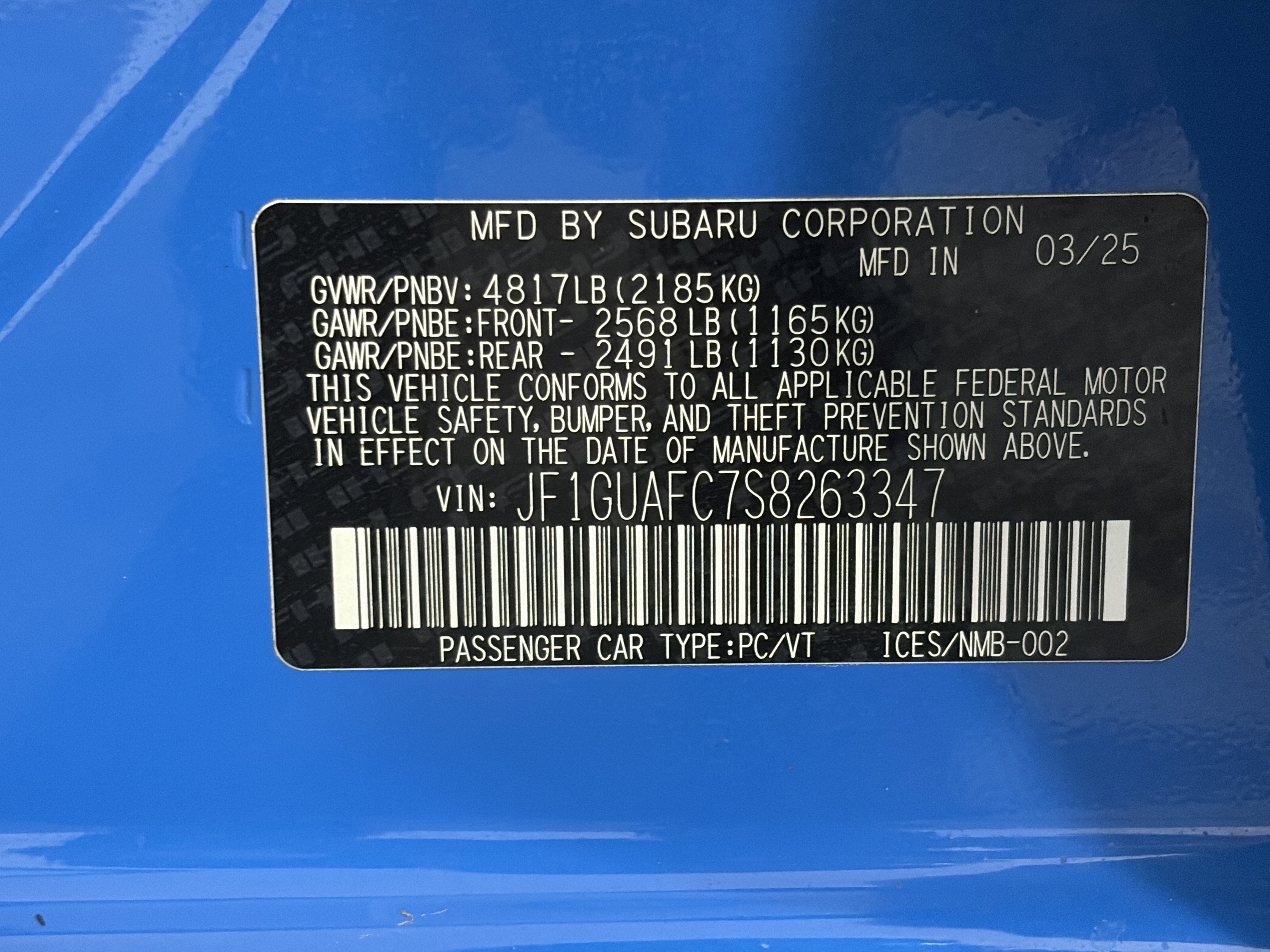 Used 2025 Subaru Impreza 2.0i Sport image 34