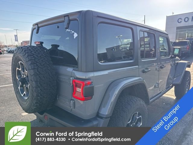 Used 2023 Jeep Wrangler Unlimited Rubicon 4xe w/ Steel Bumper Group image 8