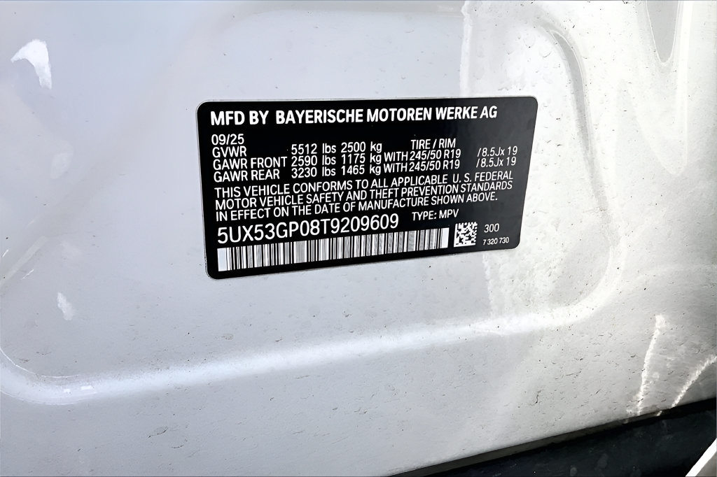 Certified 2026 BMW X3 xDrive30i AWD/4WD image 16