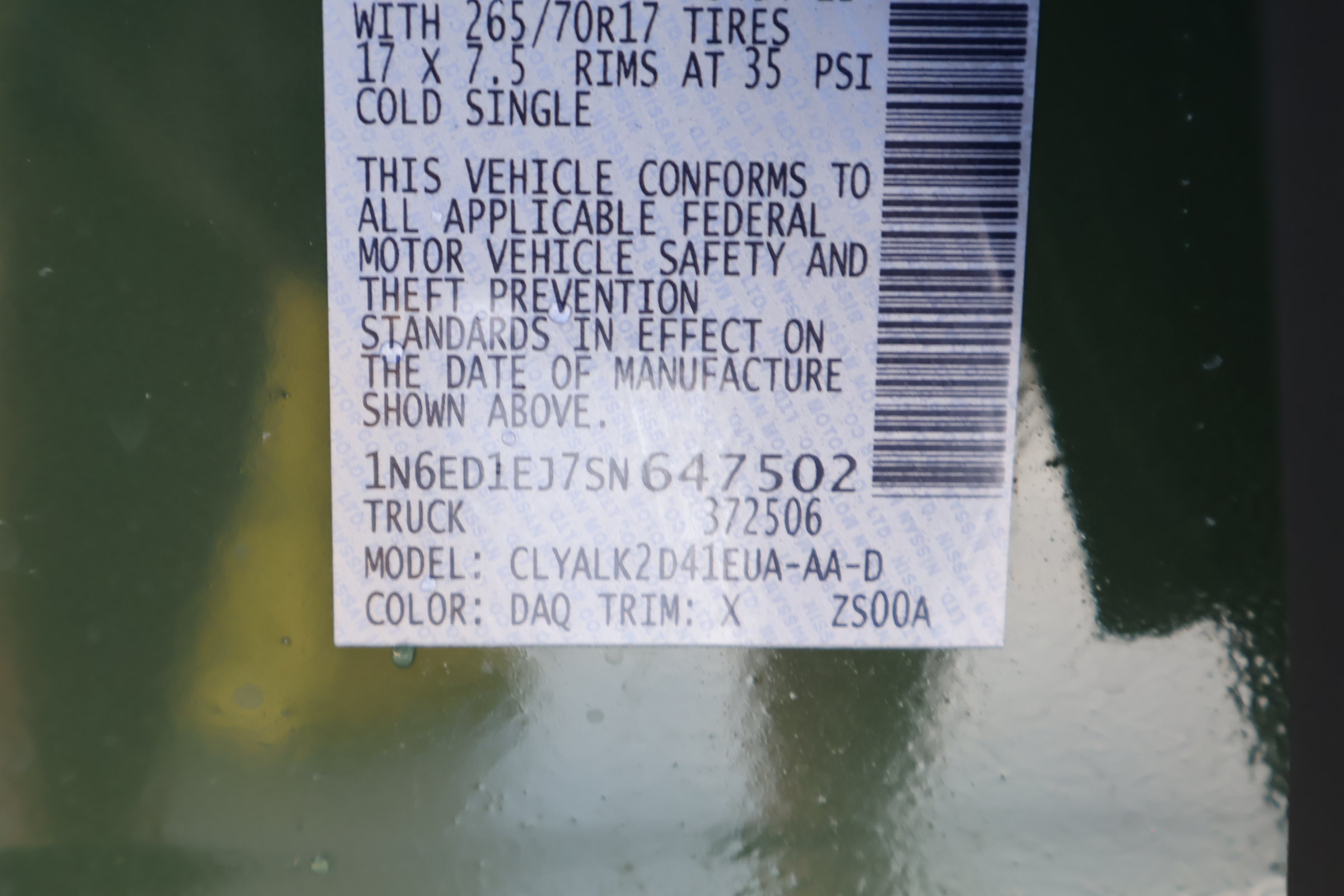 Used 2025 Nissan Frontier Pro-X RWD image 28