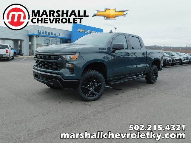 New 2026 Chevrolet Silverado 1500 Custom Trail Boss w/ Dark Appearance Package