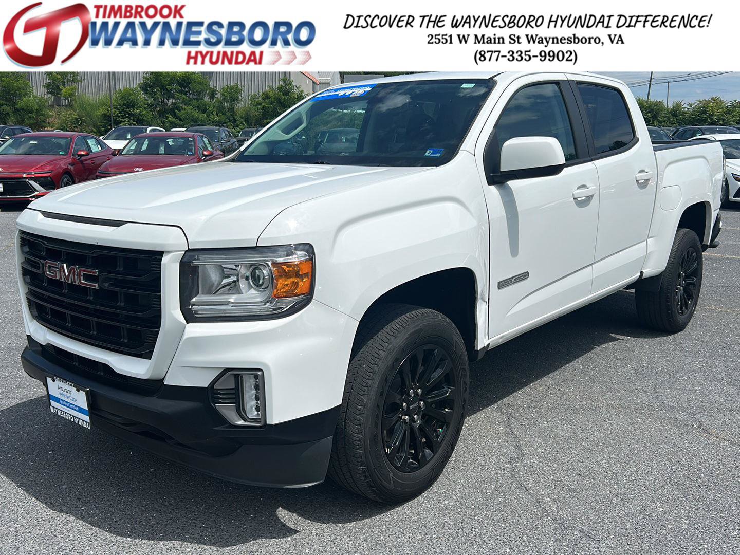 Used 2022 GMC Canyon Elevation w/ Trailering Package RWD image 1