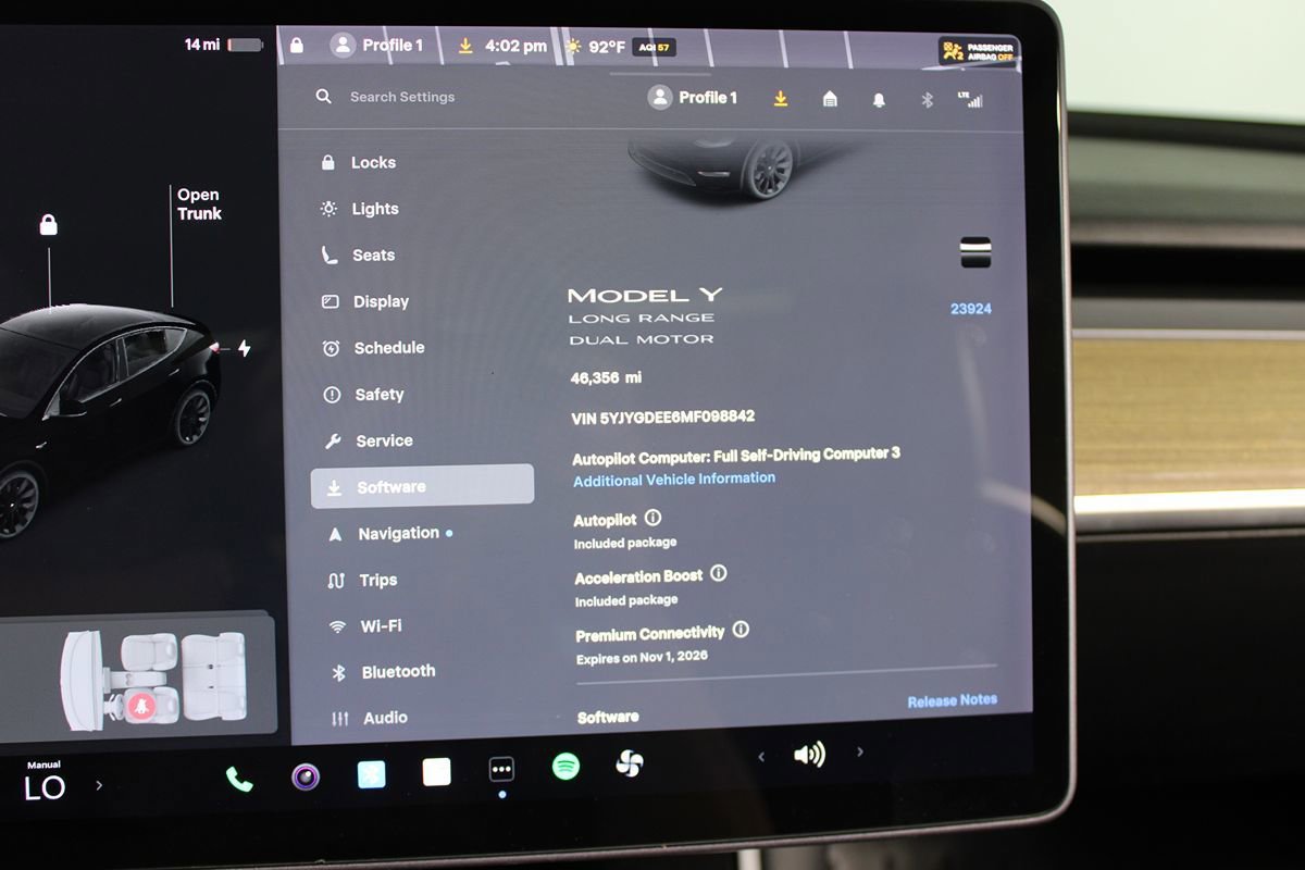 Used 2021 Tesla Model Y Long Range AWD/4WD image 21