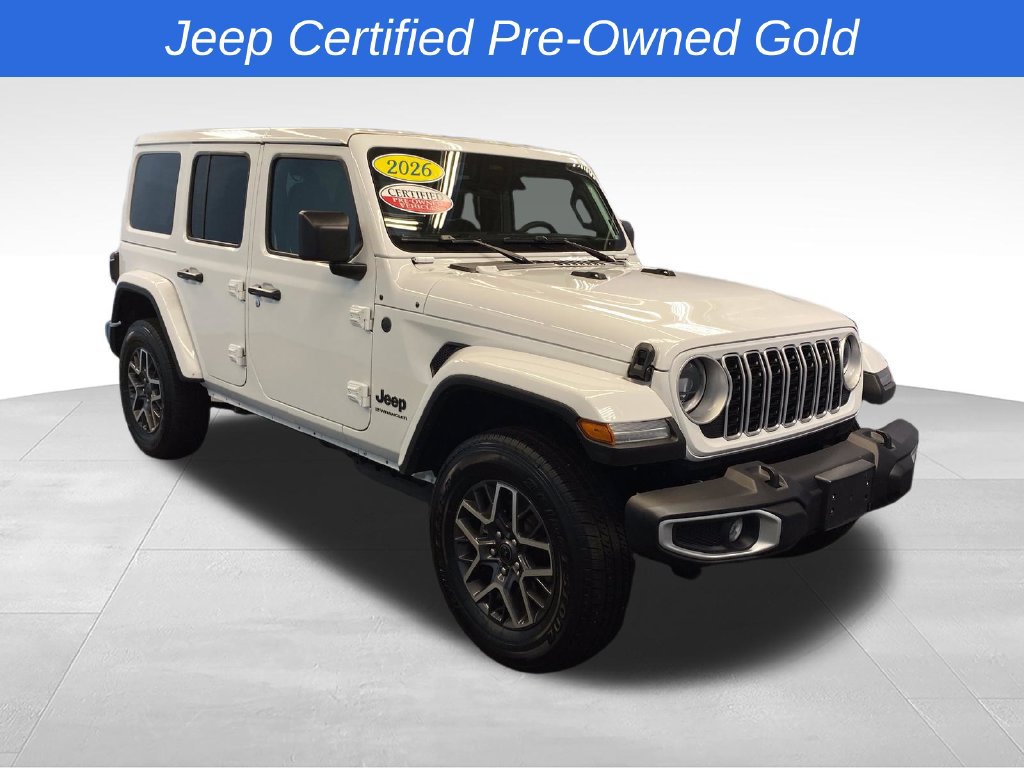 Certified 2026 Jeep Wrangler Unlimited Sahara