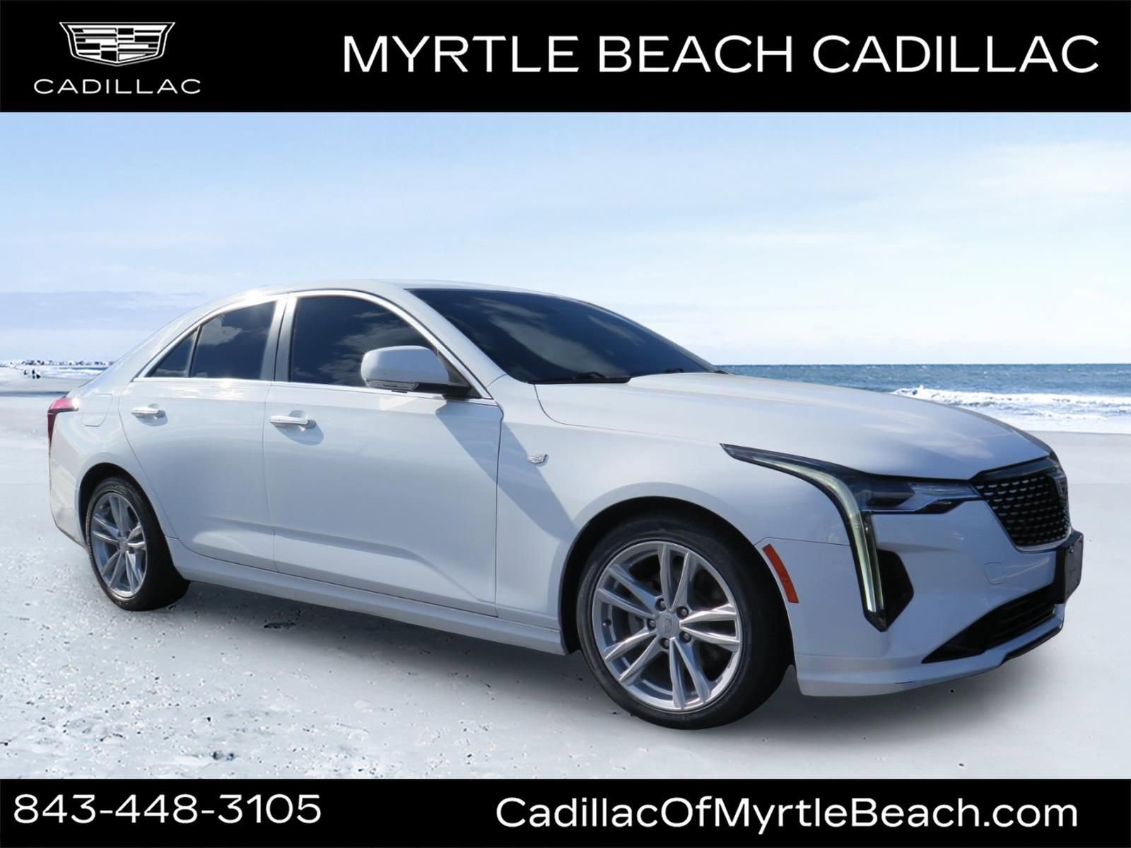 Certified 2021 Cadillac CT4 Luxury w/ Cold Weather Package image 1