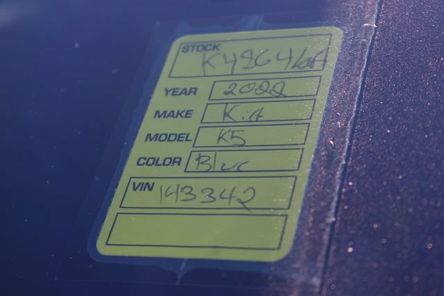 Certified 2022 Kia K5 GT-Line AWD/4WD image 35