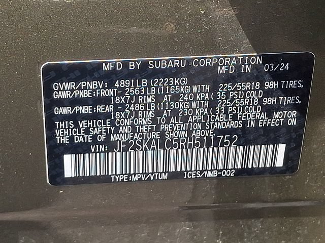 Used 2024 Subaru Forester Limited AWD/4WD image 27