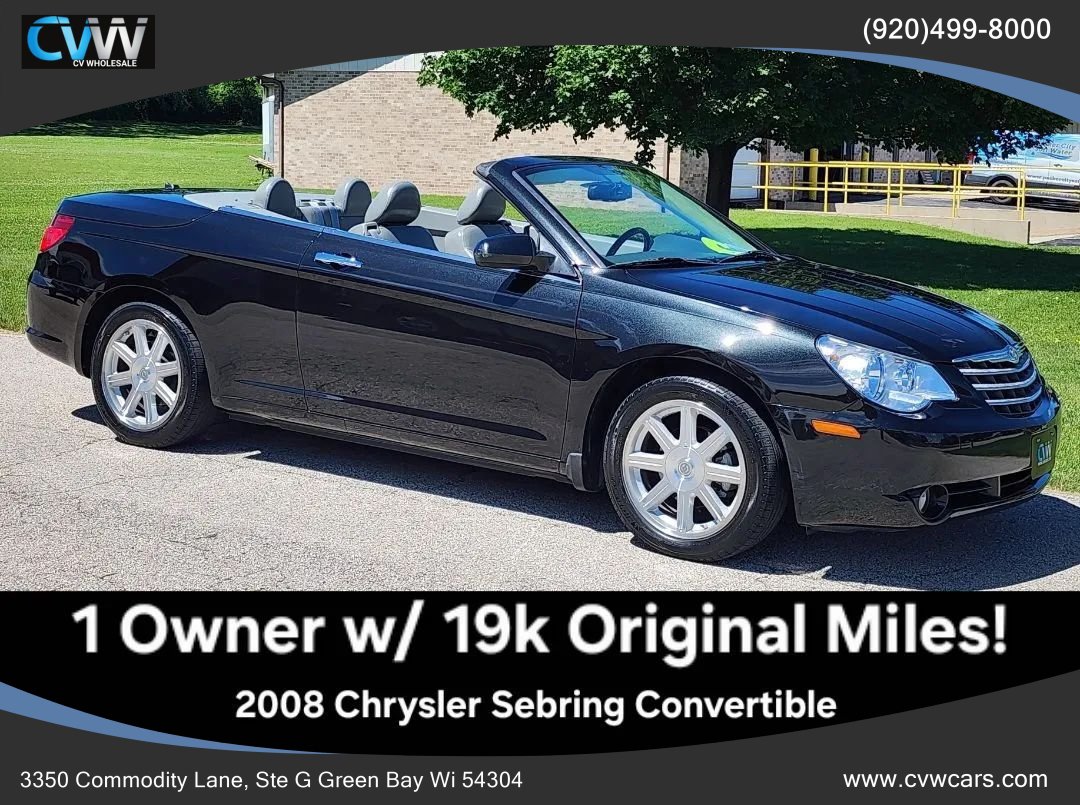 Used 2008 Chrysler Sebring Limited w/ Electronics Convenience Group FWD image 1