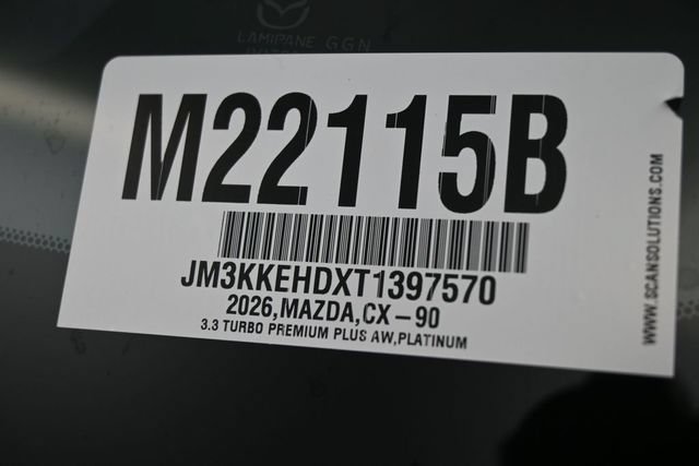 Used 2026 MAZDA CX-90 3.3 Turbo w/ Premium Plus Pkg AWD/4WD image 30