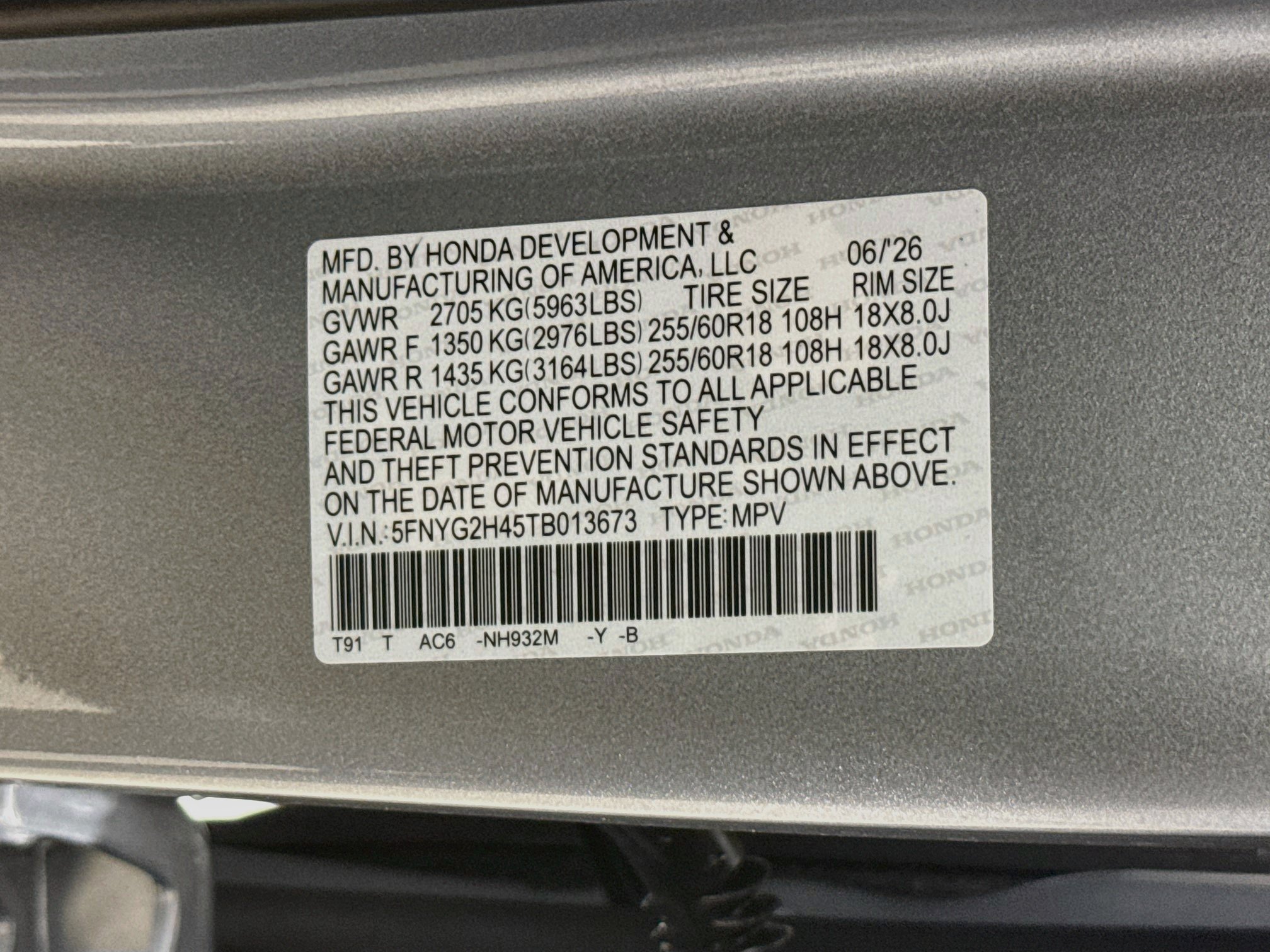 New 2026 Honda Pilot EX-L image 40