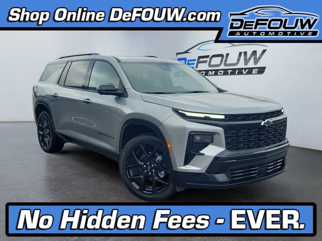 Certified 2026 Chevrolet Traverse RS