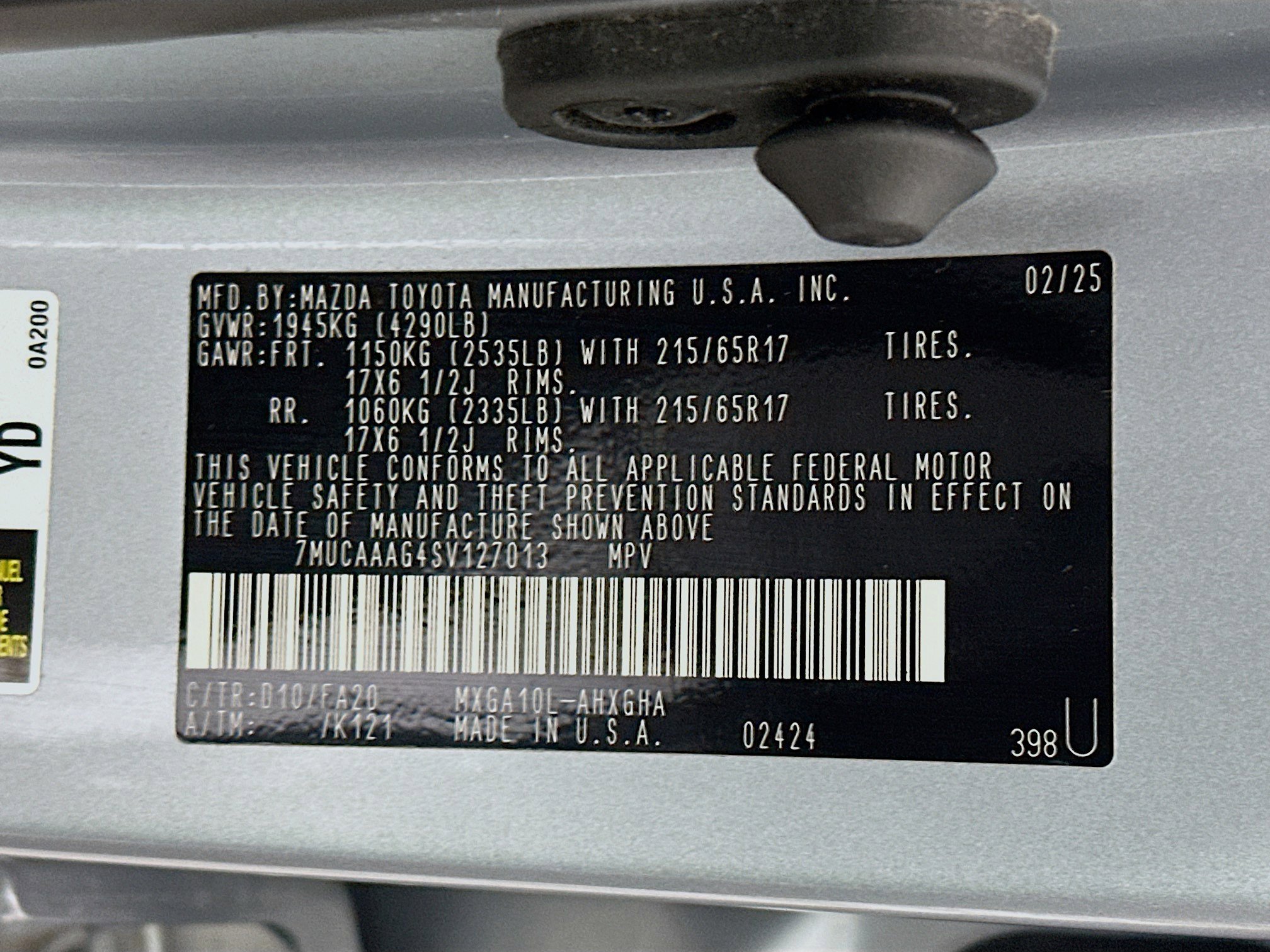 Used 2025 Toyota Corolla Cross LE image 12