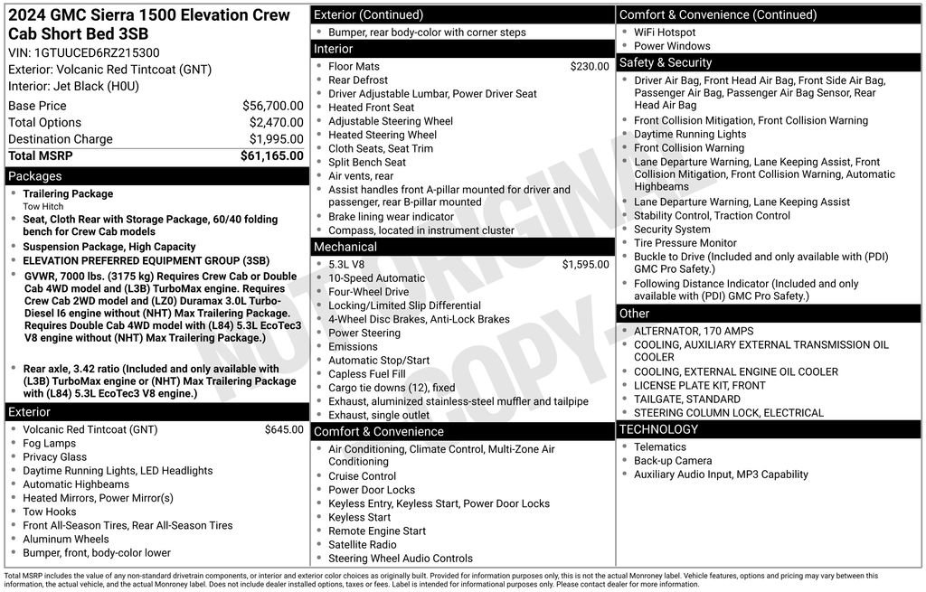 Certified 2024 GMC Sierra 1500 Elevation image 15