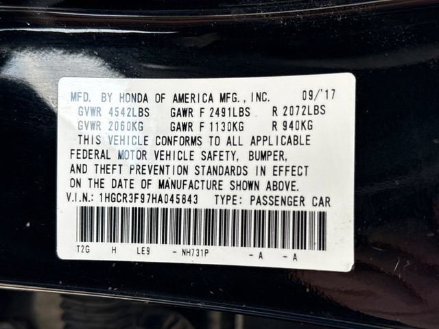 Used 2017 Honda Accord Touring image 19