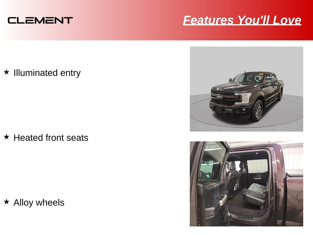 Used 2019 Ford F150 Lariat w/ Equipment Group 502A Luxury AWD/4WD image 10