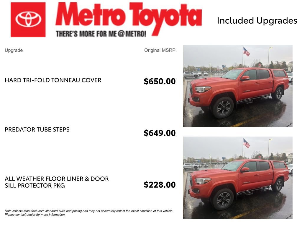 Used 2018 Toyota Tacoma TRD Sport AWD/4WD image 4