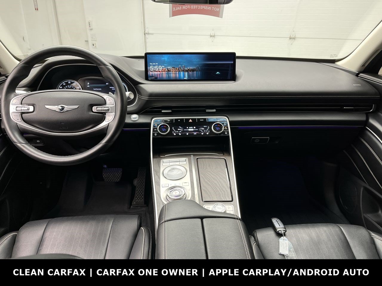 Used 2021 Genesis GV80 3.5T Advanced + w/ Winter Weather Package AWD/4WD image 4