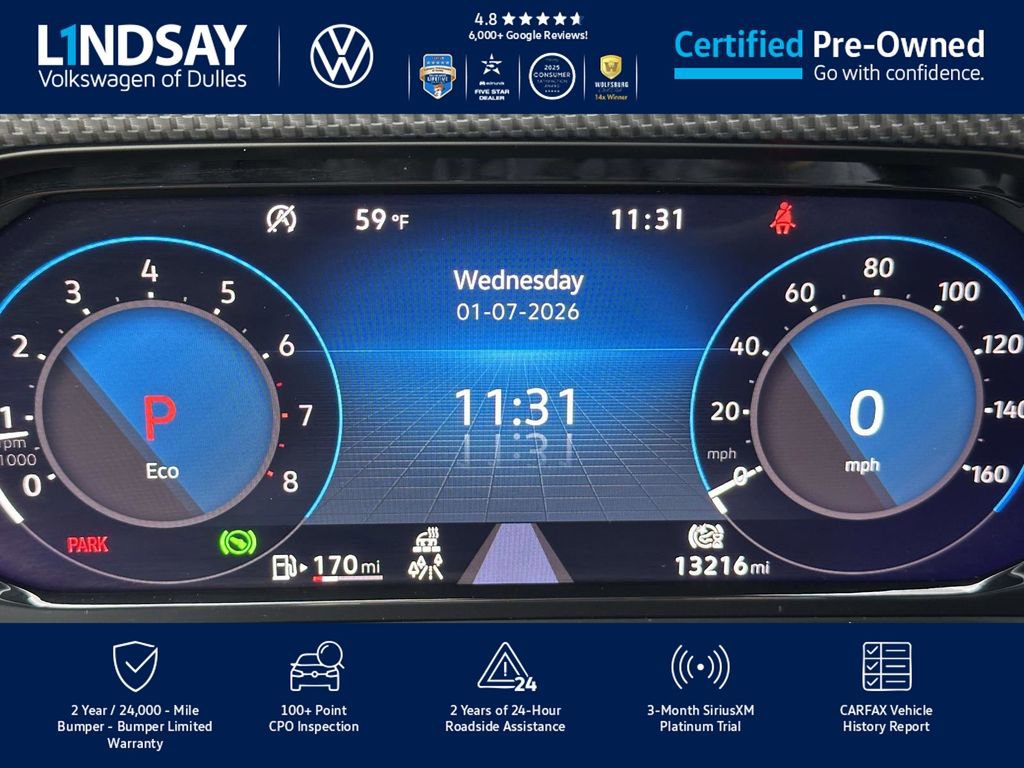 Certified 2025 Volkswagen Atlas Cross Sport SEL Premium R-Line image 25