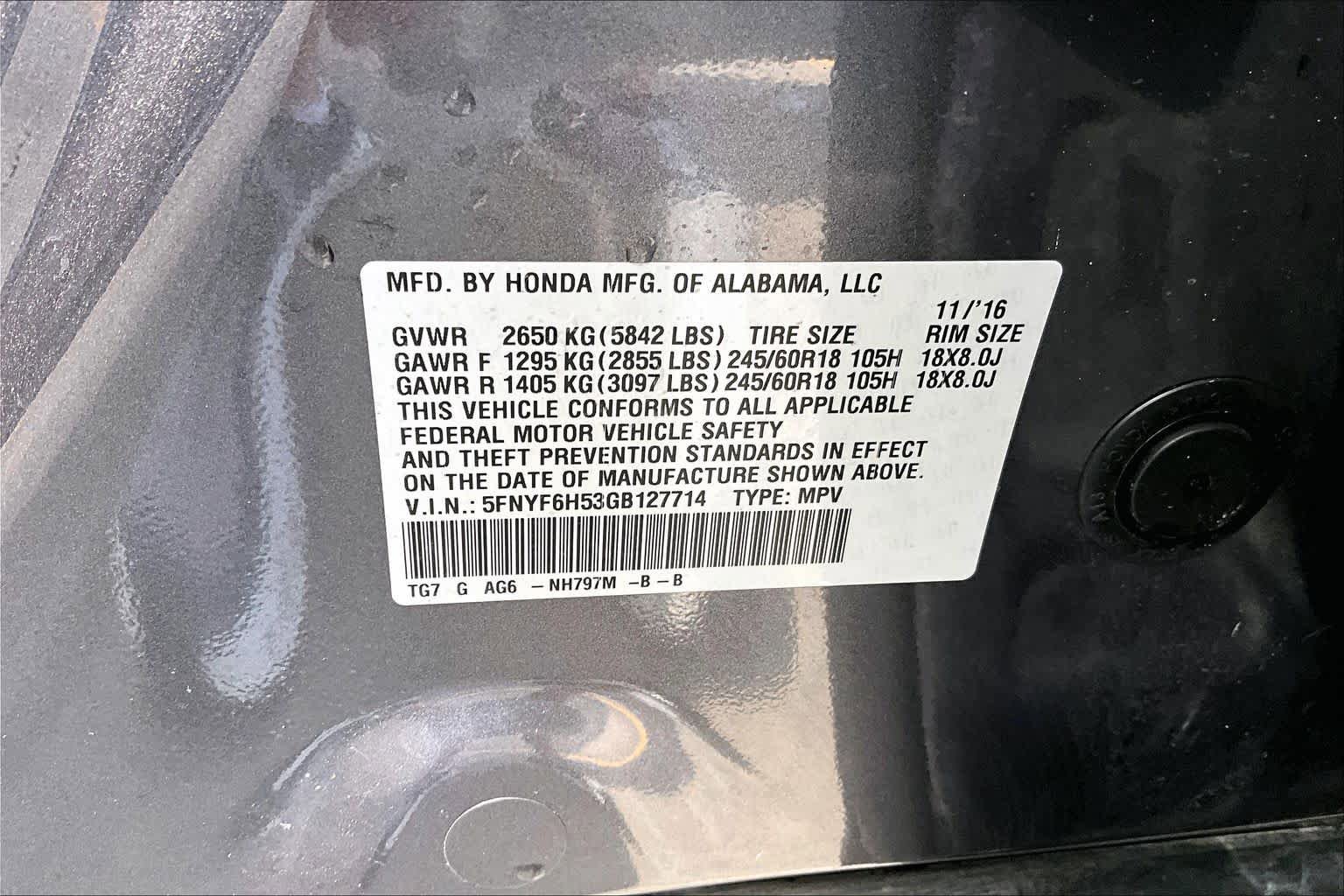 Used 2016 Honda Pilot EX-L image 35