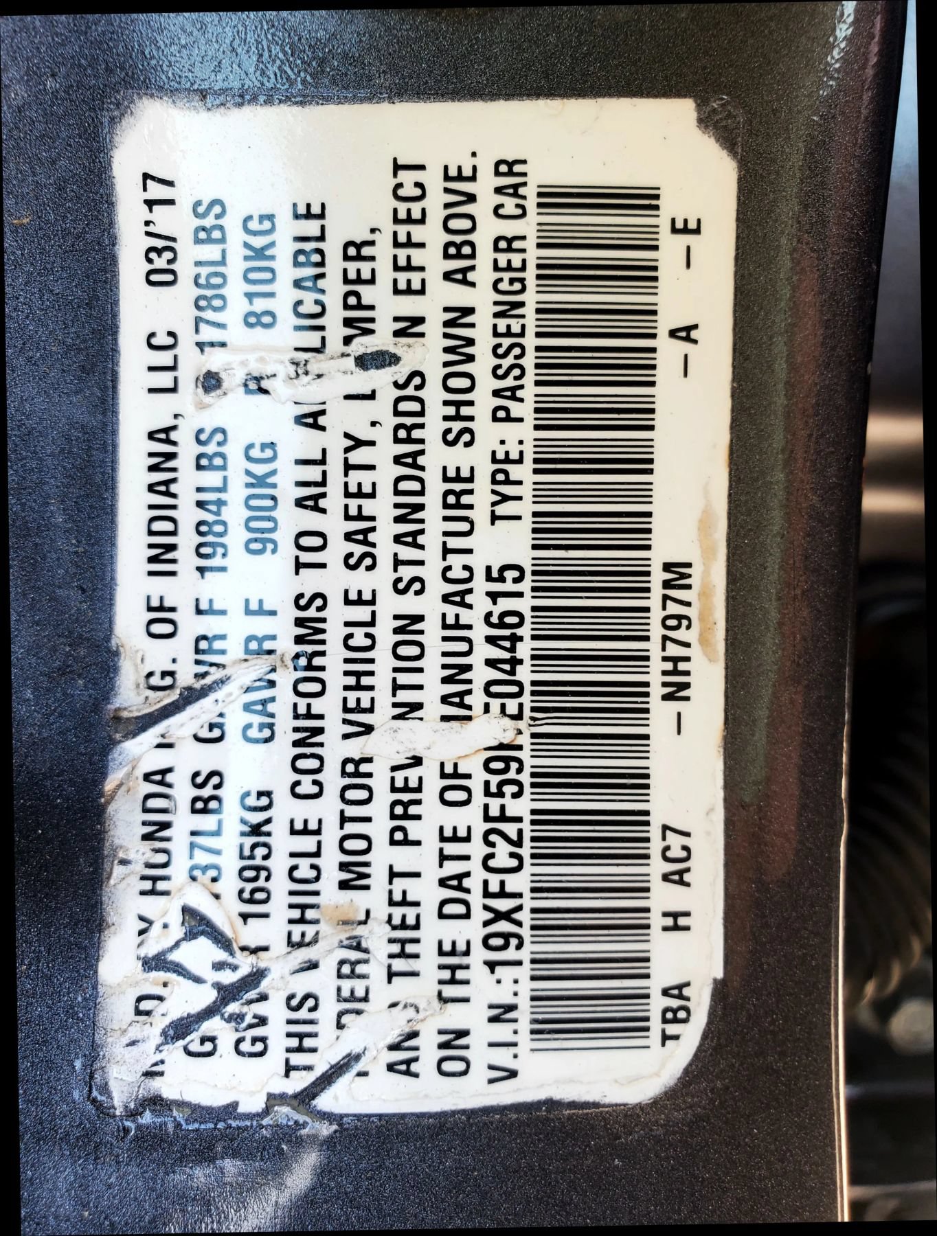 Used 2017 Honda Civic LX image 57