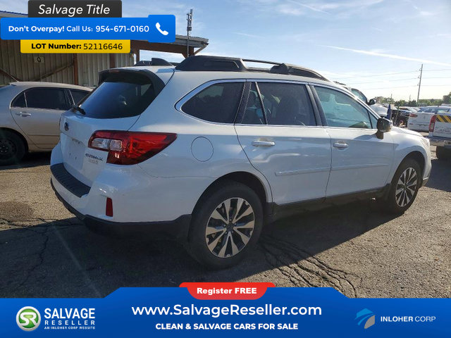 Used 2016 Subaru Outback 2.5i Limited AWD/4WD image 4