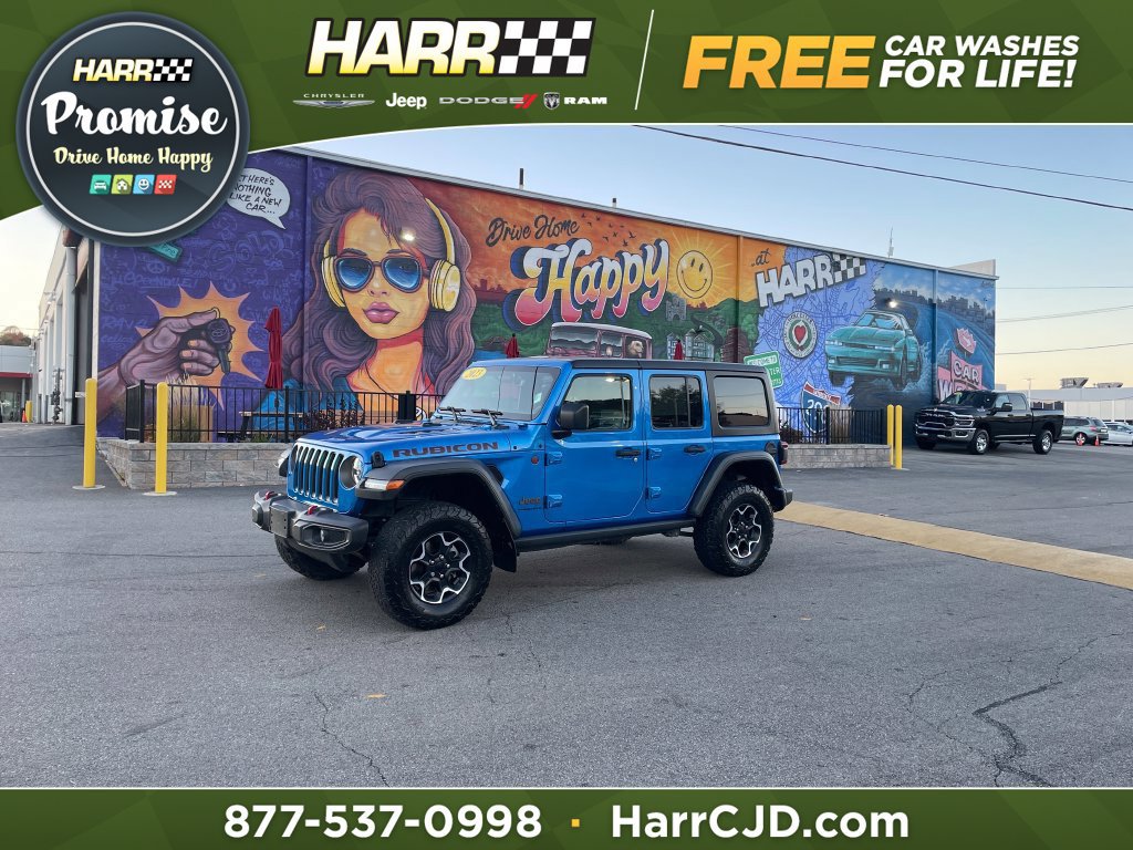 Certified 2023 Jeep Wrangler Unlimited Rubicon w/ LED Lighting Group AWD/4WD 360° Tour