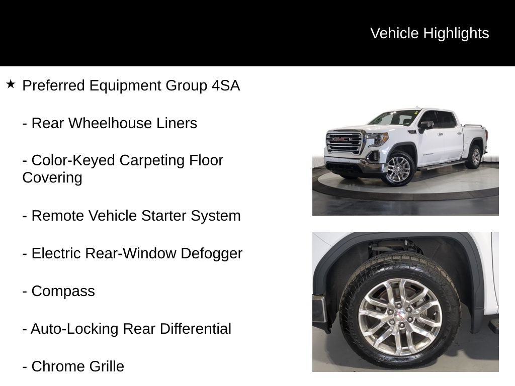 Used 2021 GMC Sierra 1500 SLT w/ SLT Premium Plus Package AWD/4WD image 13
