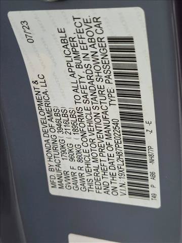 Certified 2023 Honda Civic Sport image 23