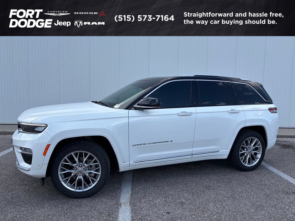 Used 2022 Jeep Grand Cherokee Summit w/ Adv Protech Group IV