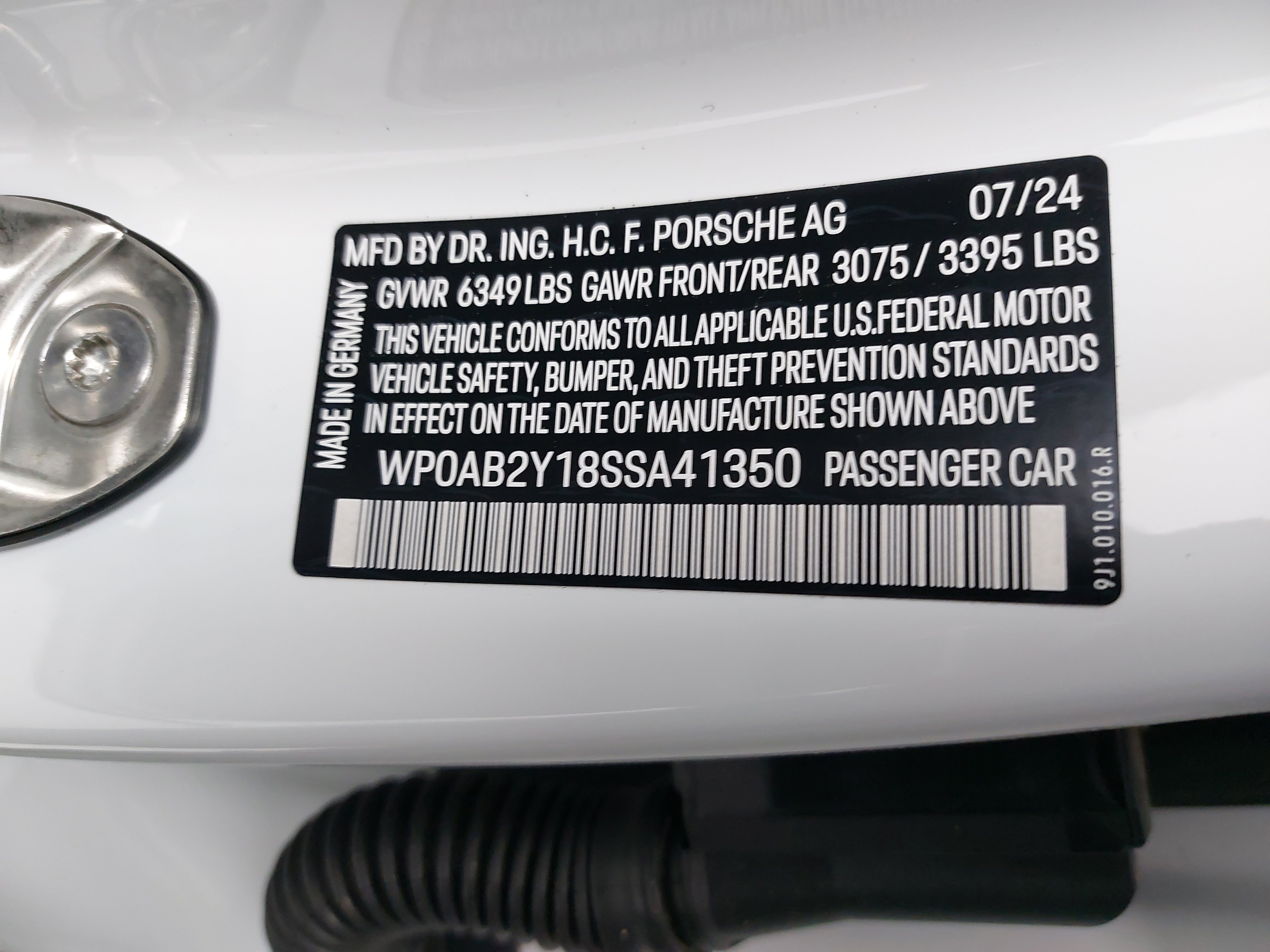 New 2025 Porsche Taycan 4S image 37