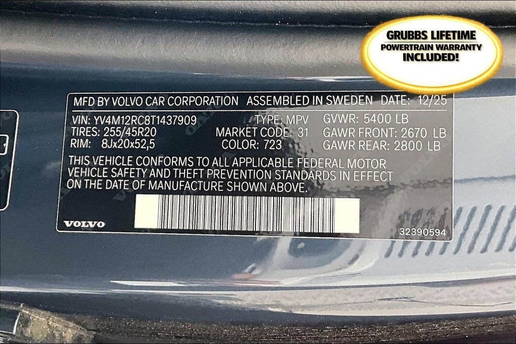 New 2026 Volvo XC60 B5 Plus w/ Protection Package Premier image 35