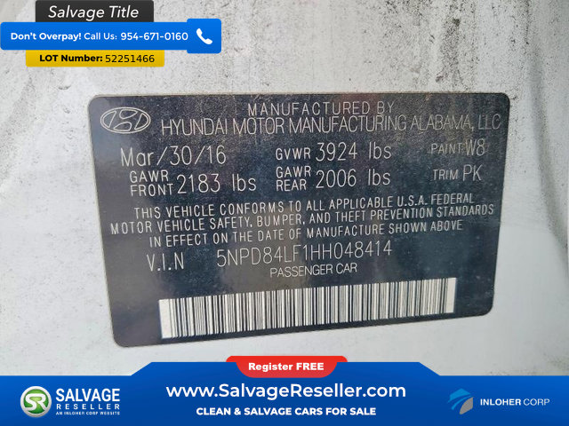 Used 2017 Hyundai Elantra SE FWD image 16