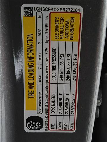 Used 2023 Chevrolet Suburban Premier RWD image 19
