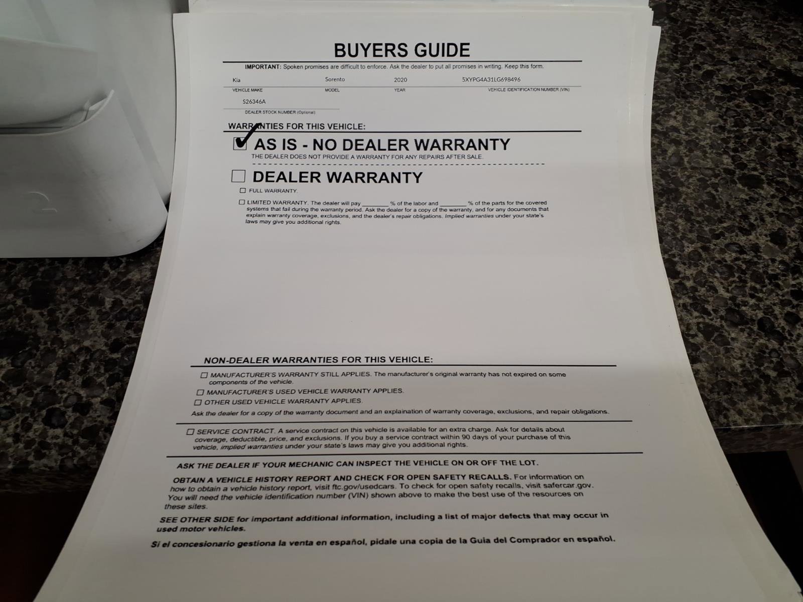 Used 2020 Kia Sorento L image 32