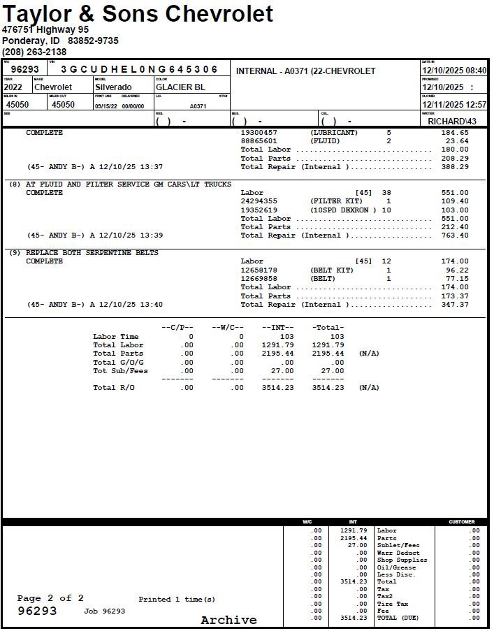 Used 2022 Chevrolet Silverado 1500 ZR2 w/ Technology Package image 48