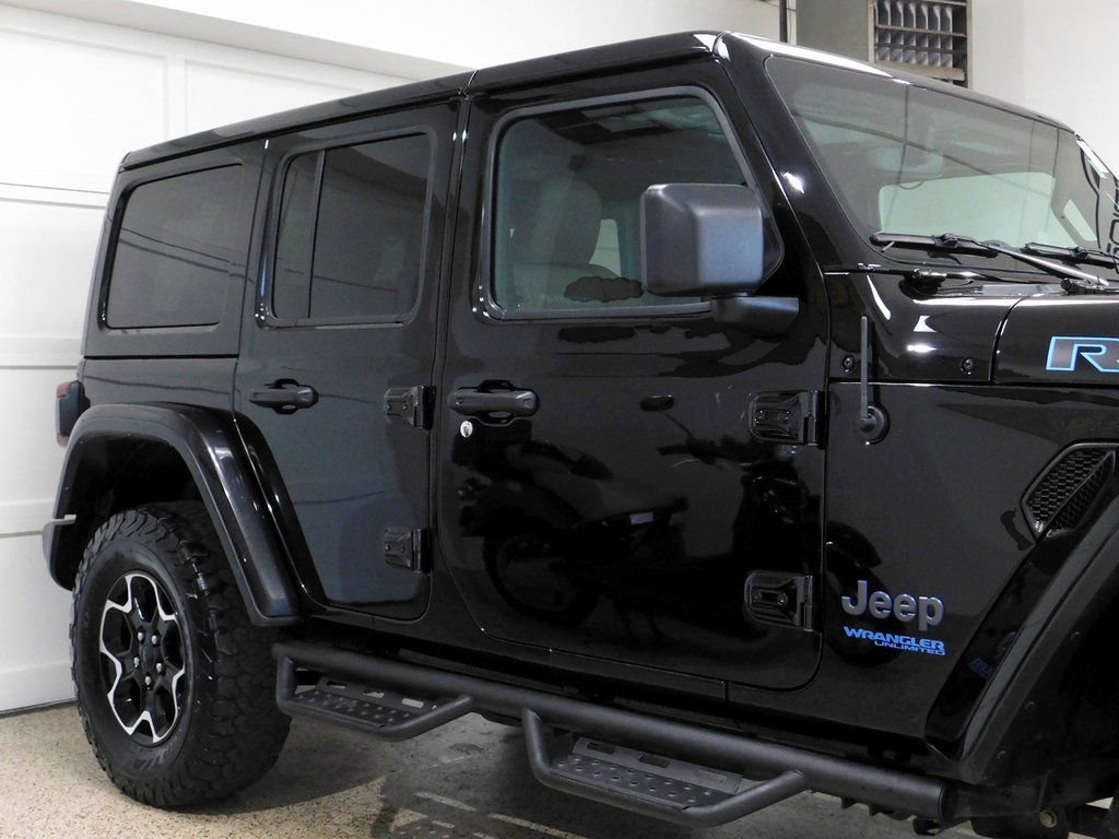Used 2022 Jeep Wrangler Unlimited Rubicon 4xe w/ Dual Top Group image 13