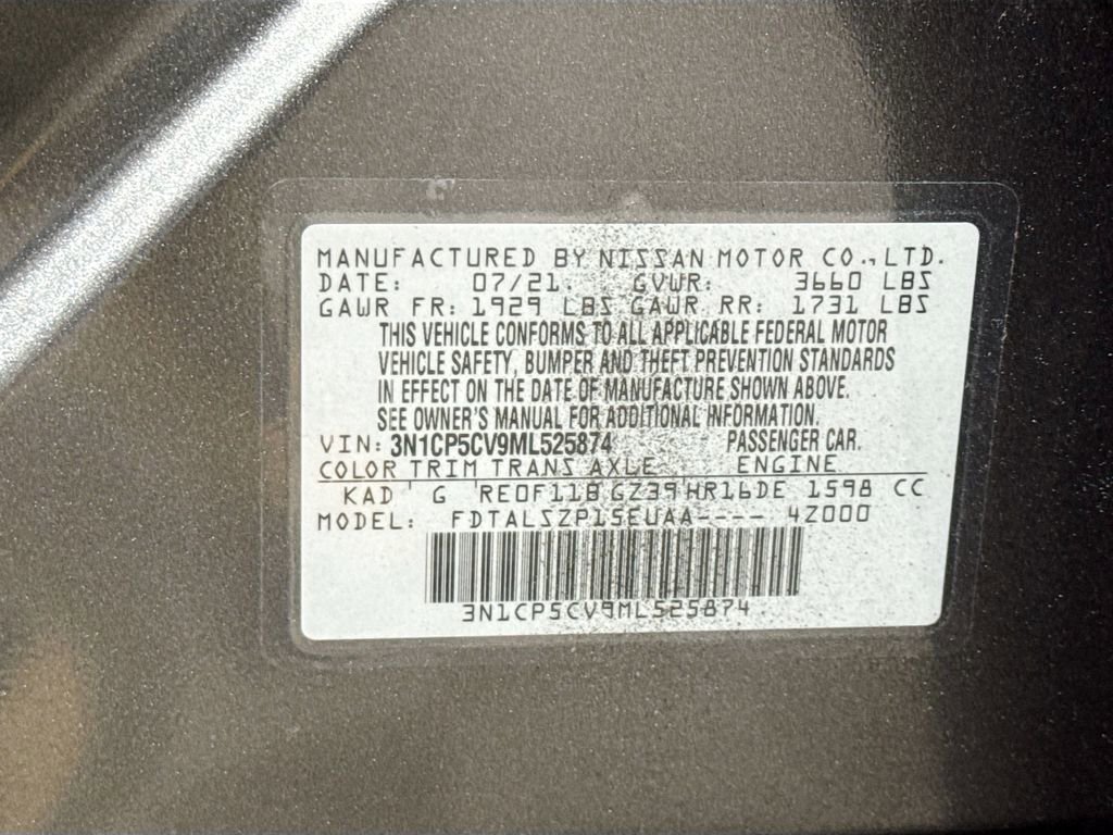 Used 2021 Nissan Kicks SV image 36