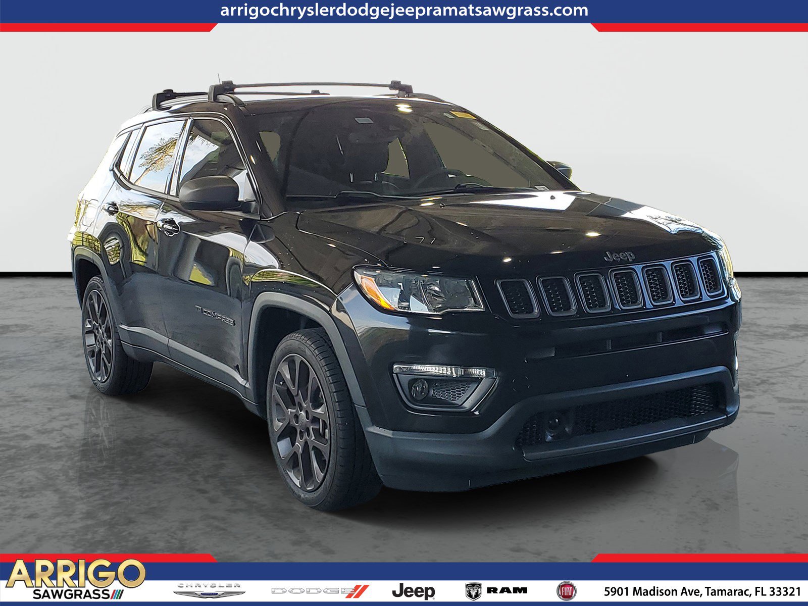 Used 2021 Jeep Compass Latitude w/ Sun and Sound Group FWD image 1
