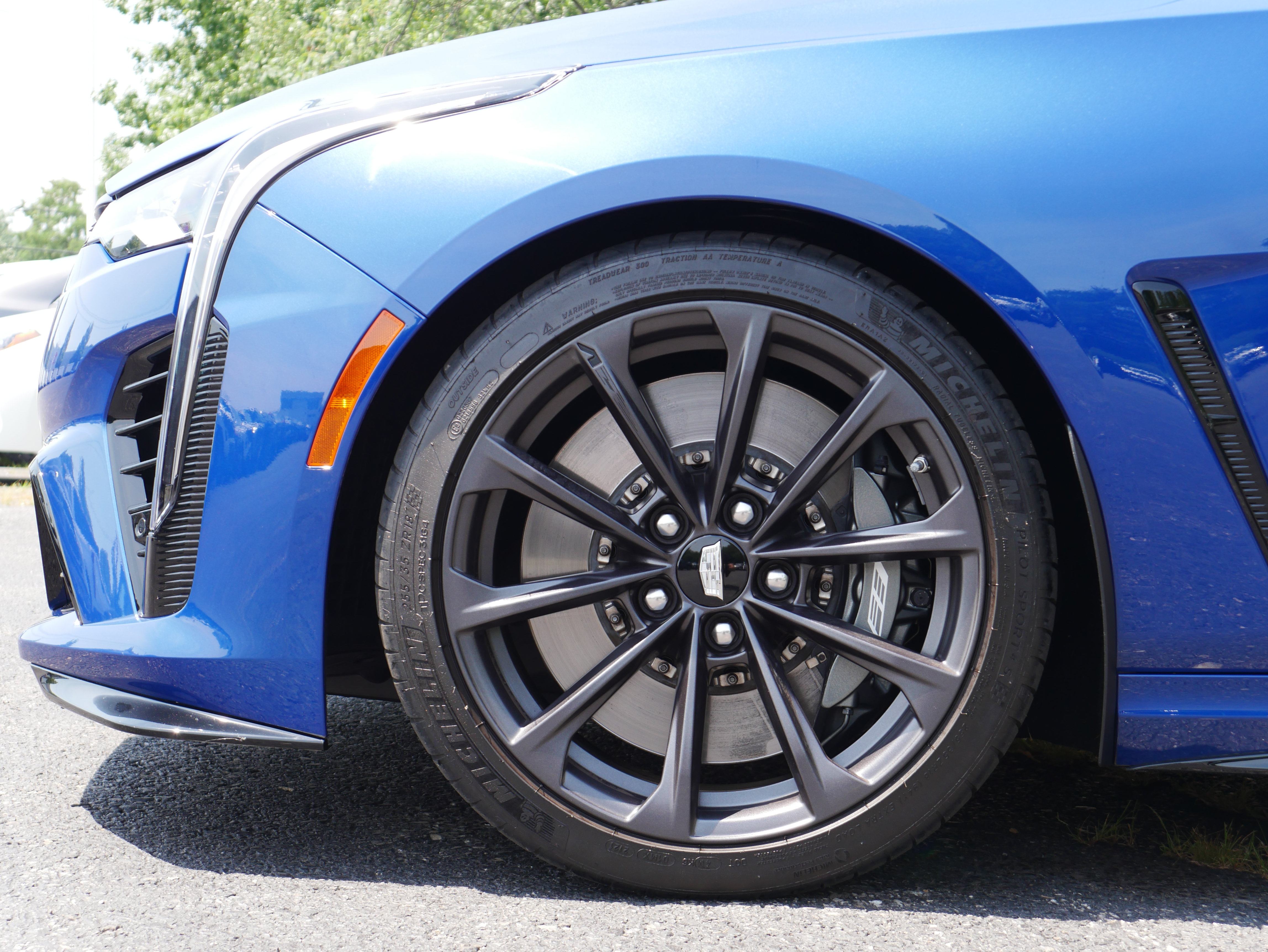 Certified 2022 Cadillac CT4 V Blackwing w/ Technology Package RWD image 11