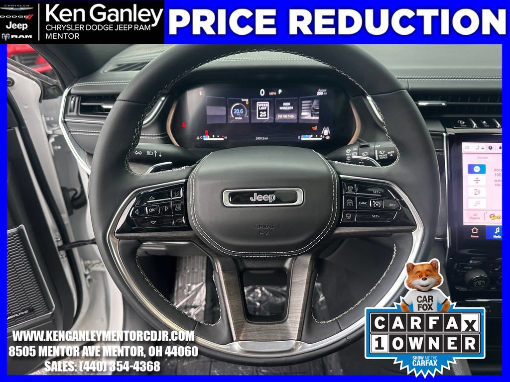 Certified 2024 Jeep Grand Cherokee Overland w/ Trailer Tow Package AWD/4WD image 16
