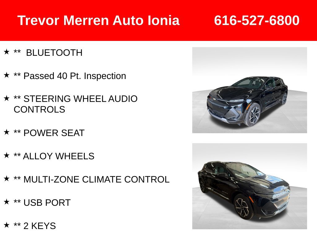 Used 2024 Chevrolet Equinox EV LT w/ Active Safety Package 3 FWD image 14