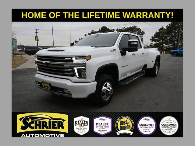 Used 2022 Chevrolet Silverado 3500 High Country w/ Snow Plow Prep/Camper Package image 1