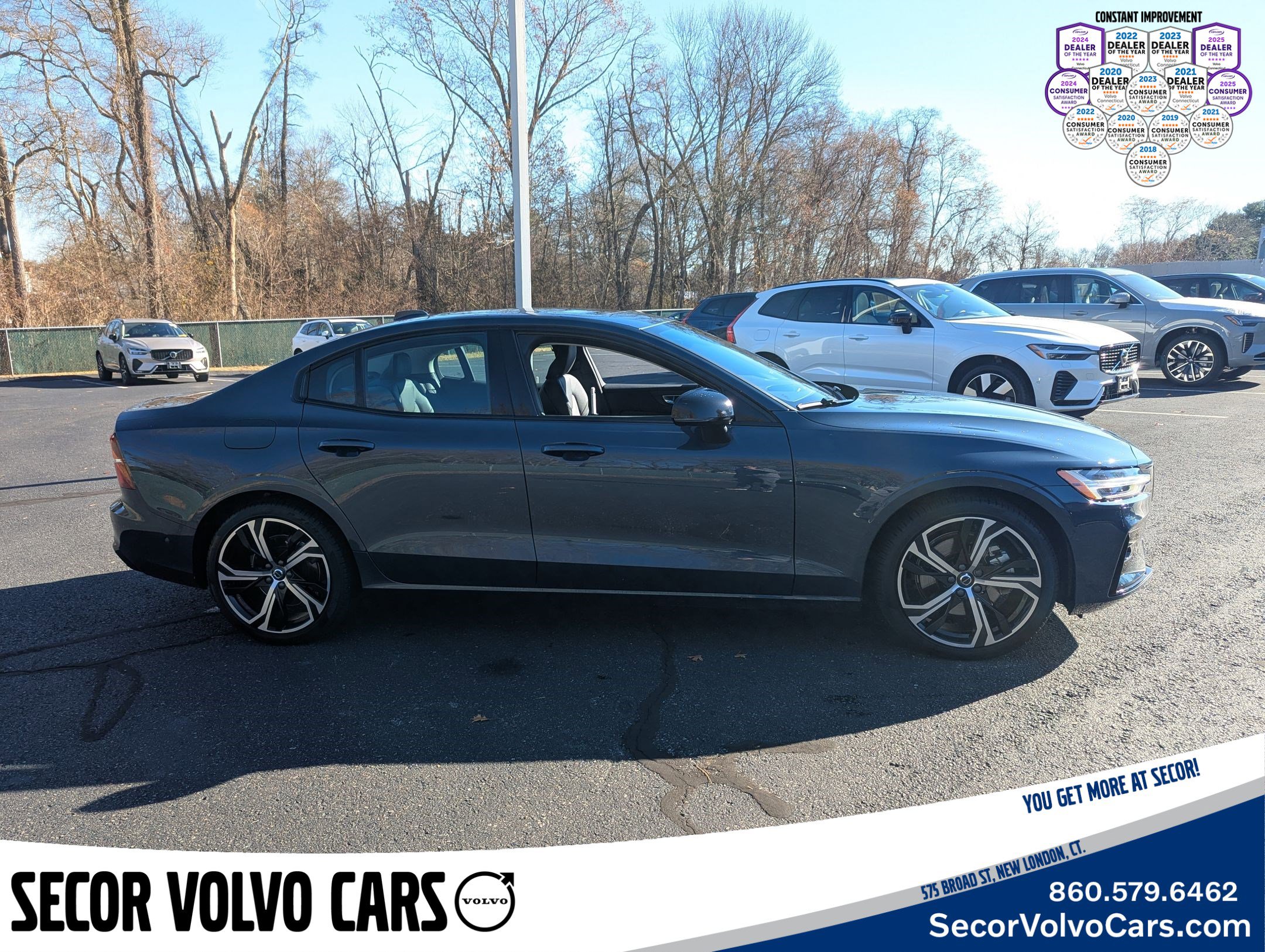 Certified 2024 Volvo S60 B5 Plus w/ Climate Package image 3