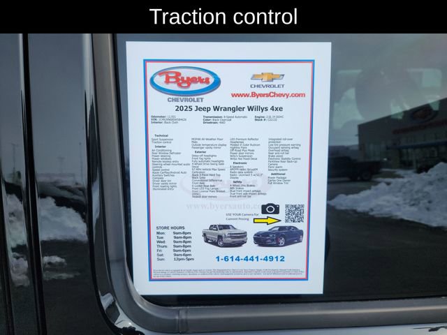 Used 2025 Jeep Wrangler Unlimited Sport S 4xe image 13