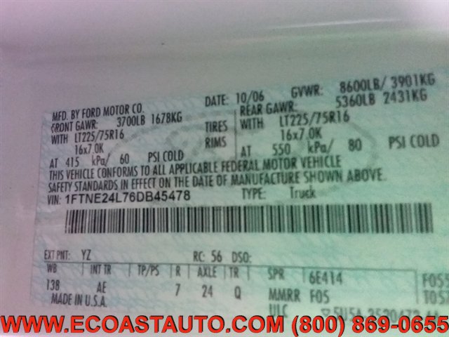 Used 2006 Ford E-250 and Econoline 250 RWD image 14