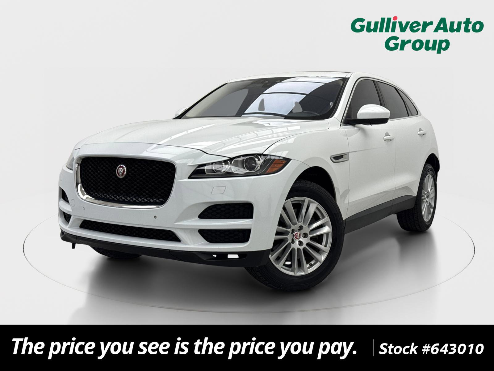 Used 2020 Jaguar F-PACE Prestige image 1