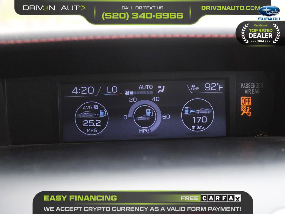 Used 2019 Subaru WRX w/ Popular Package #3 (IZT) image 12